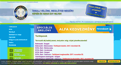Desktop Screenshot of alfakepzo.hu
